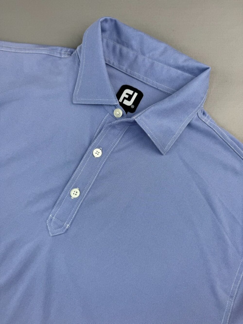 FootJoy Men's Blue XXL Performance Golf Polo Sports Athlete Florida Masters